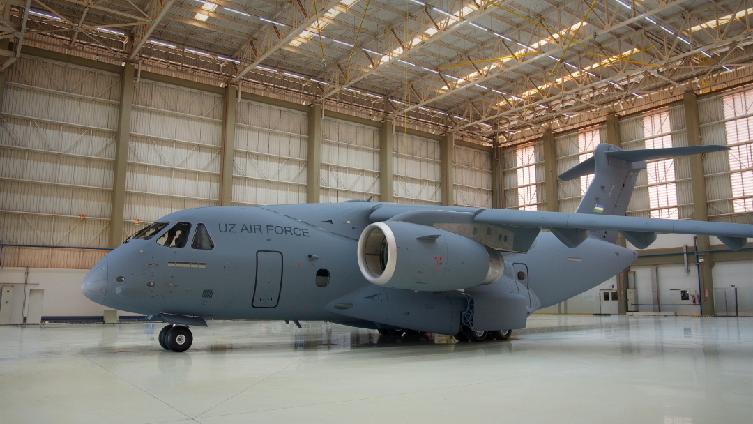 Embraer delivers first C-390 Millennium to the Uzbekistan Air Force 