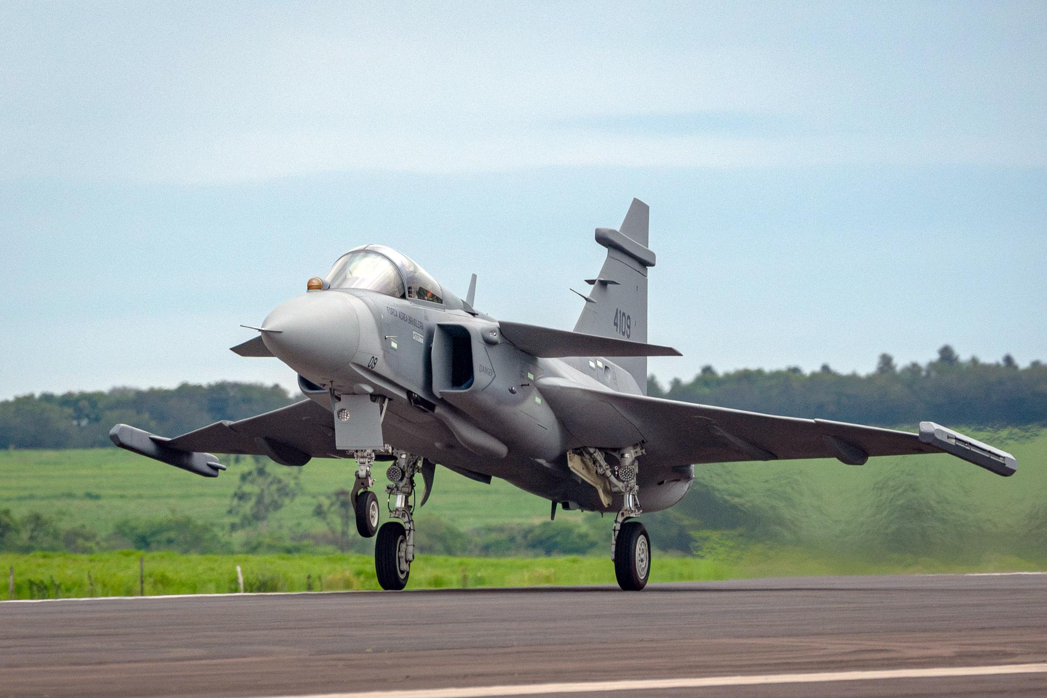 First Gripen E produced in Brazil by Embraer makes maiden flight